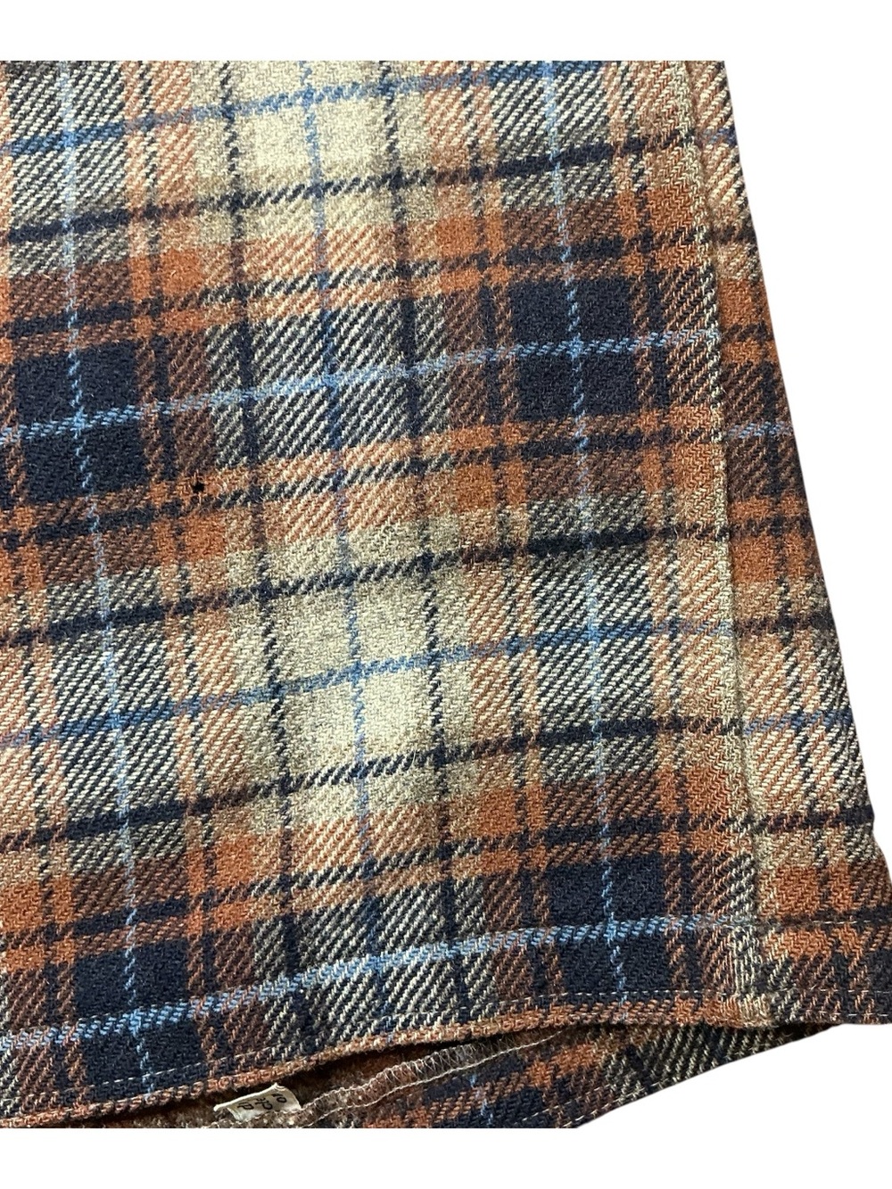 Vintage Pendleton 70s 100% wool plaid button front jacket USA made size medium - Picture 6 of 6